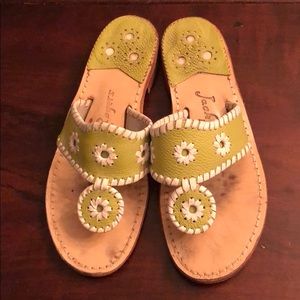 Jack Rogers Sandals (Lime Green)